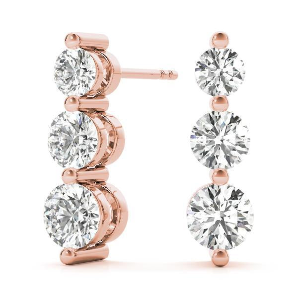 Diamond Earrings 0.39 ct tw 14kt Gold