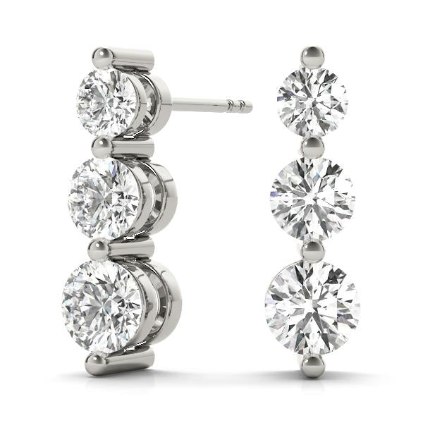 Diamond Earrings 0.39 ct tw 14kt Gold