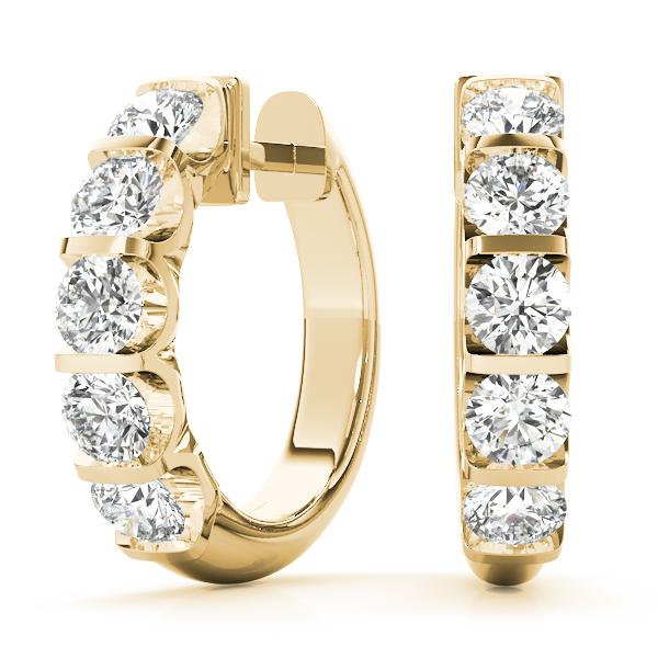 Diamond Earrings 0.48 ct tw 14kt Gold