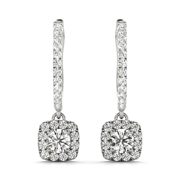 Diamond Earrings  1.13 ct tw 14kt Gold