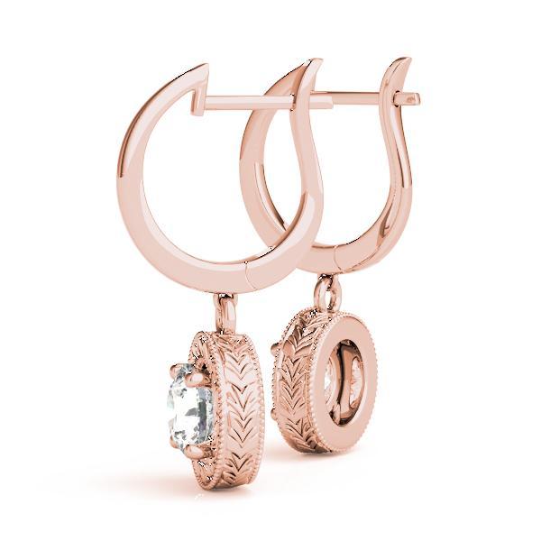 Diamond Earrings  1.14 ct tw 14kt Gold