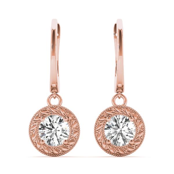 Diamond Earrings  0.54 ct tw 14kt Gold