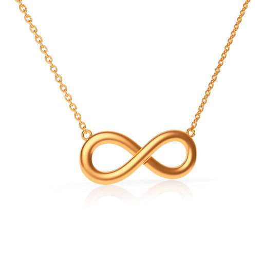 Infinity Necklace Small in 14kt Gold