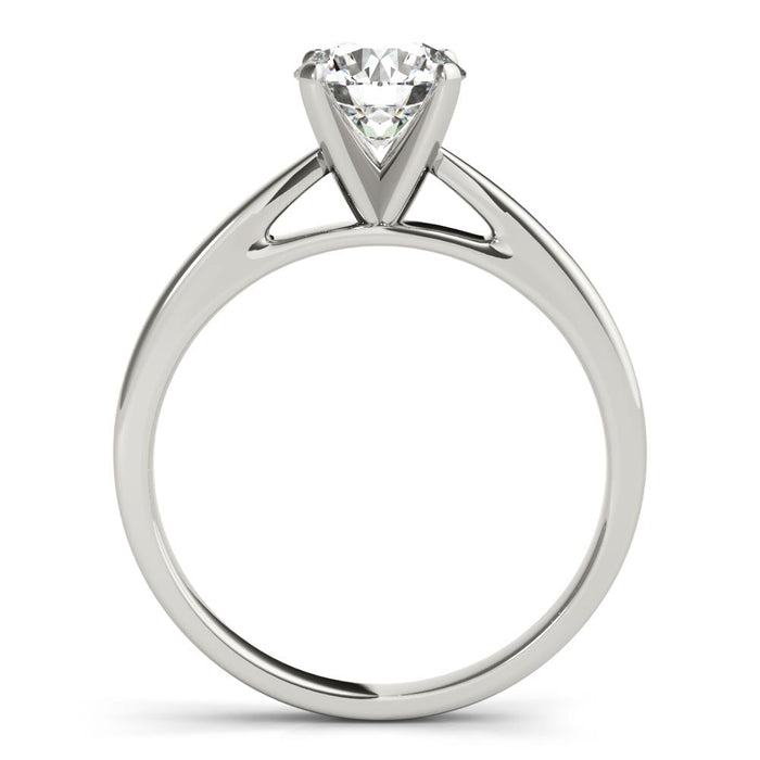 0.25-0.75CT Solitaire Round Diamond Engagement Ring Women's 14kt Gold