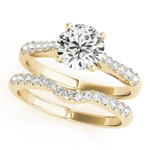 Diamond Ring Women's 0.68ct tw with 14kt Gold