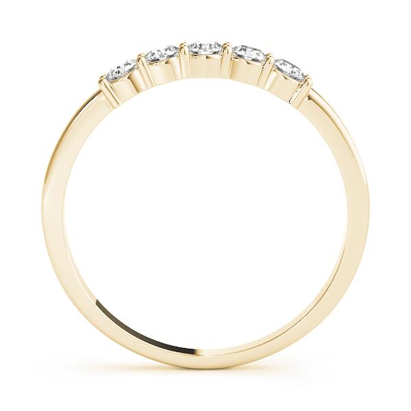 Diamond Band 5 stone Women's 0.25 cttw 14kt Gold