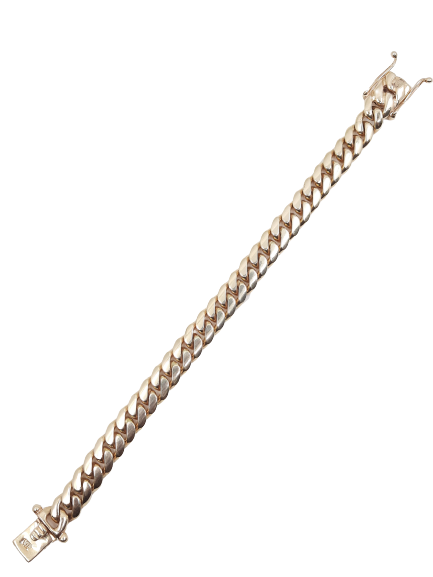 Miami Cuban Bracelet 14kt 10MM 8.5"