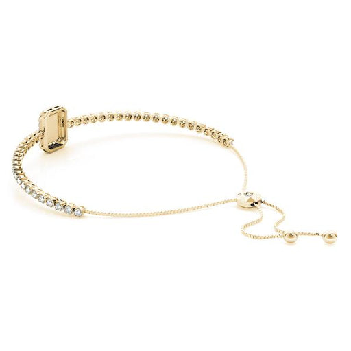 Fancy Diamond Bracelet Ladies 1.53ct tw - 14kt Yellow Gold