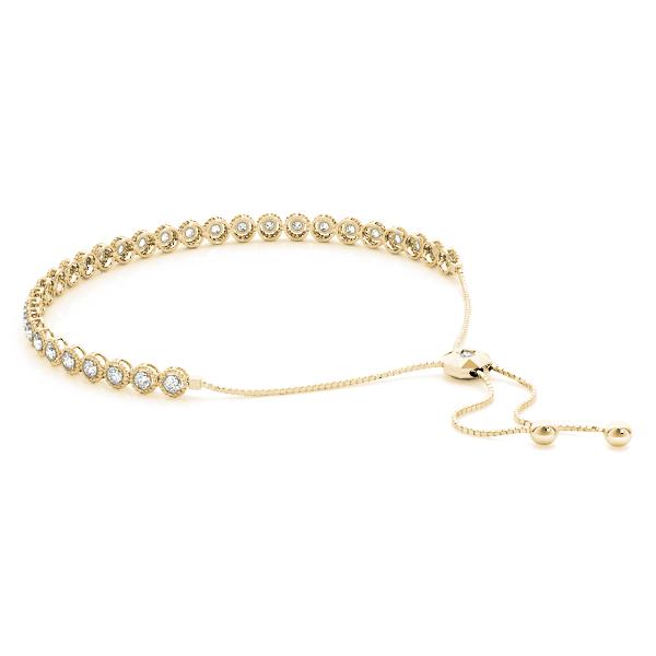 Fancy Diamond Bracelet Ladies 0.72ct tw - 14kt Yellow Gold