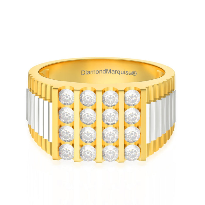Men's Diamond Ring 2.00 ct tw 14kt Gold