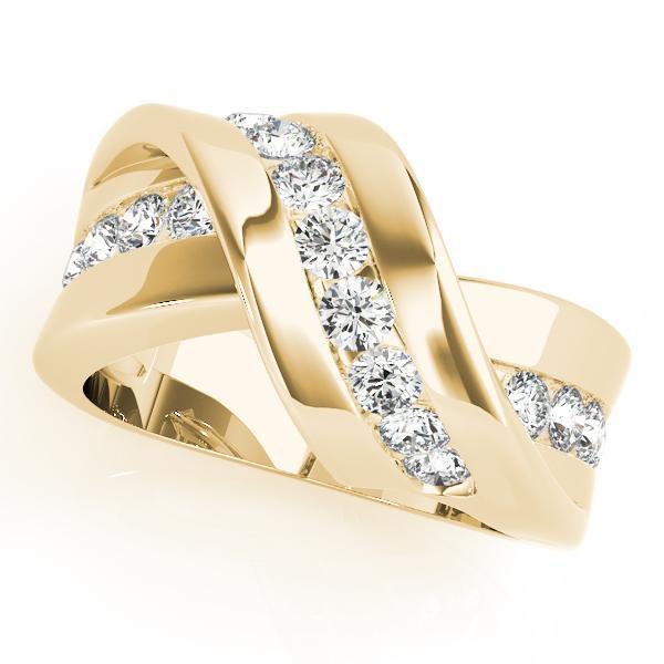 Diamond Ring Women's 0.92ct tw with 14kt Gold