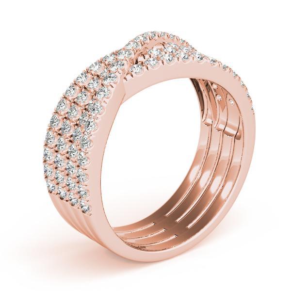 Diamond Ring Women's 0.91ct tw with 14kt Gold