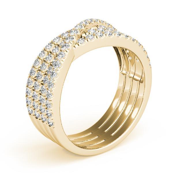 Diamond Ring Women's 0.91ct tw with 14kt Gold