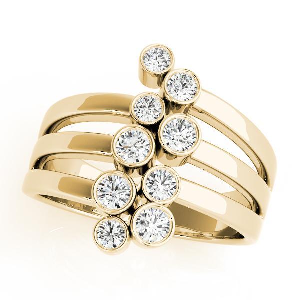 Diamond Ring Women's 0.72ct tw with 14kt Gold