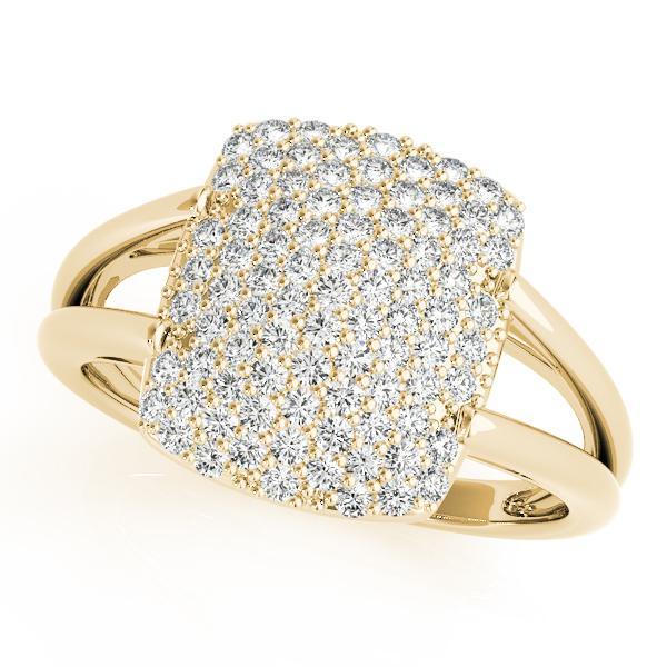 Diamond Ring Women's 0.43ct tw with 14kt Gold