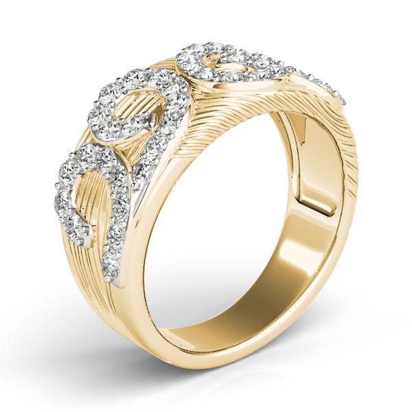 Diamond Ring Women's 0.96ct tw with 14kt Gold