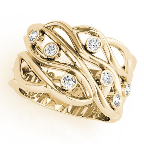 Diamond Ring Women's 0.17ct tw with 14kt Gold