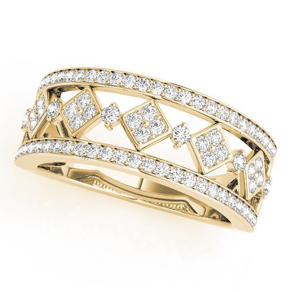 Diamond Ring Women's 0.56ct tw with 14kt Gold