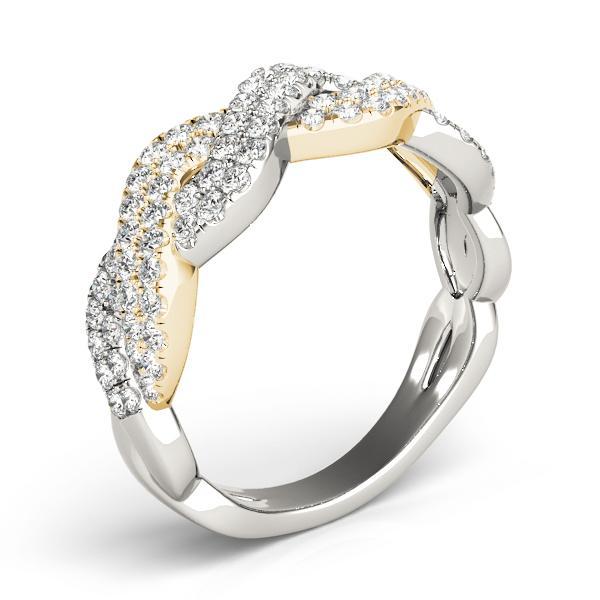 Diamond Ring Women's 0.80ct tw with 14kt Gold