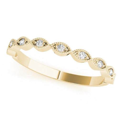 Stackable Diamond Rings 0.11ct 14kt Gold - $1499 for Set of 3