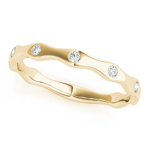 Stackable Diamond Rings 0.22ct 14kt Gold - $1999 for Set of 3