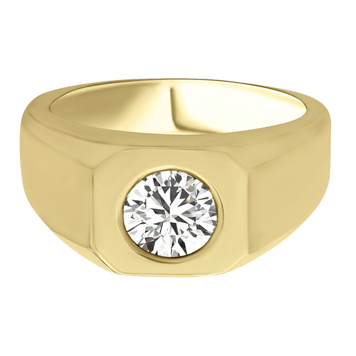 Men's Diamond Ring 1.27ct tw 14kt Gold