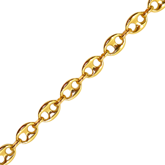 Gucci Link Bracelet 14kt 7MM 8.5"