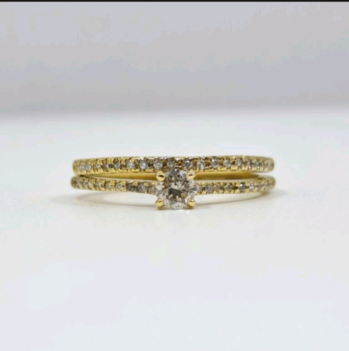 Diamond Ring Women's DR 1.42ct tw with 14kt Gold