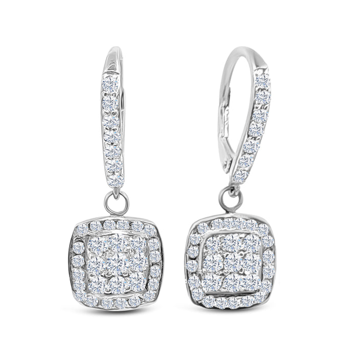 Amante Diamond Earrings 1.00ct tw 14kt Gold