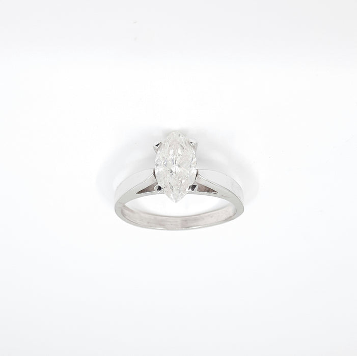 Marquise Diamond 1.02ct tw Engagement Ring Women's 14kt Gold