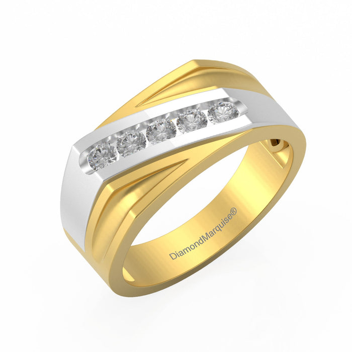 Men's Ring Diamonds 0.50 ct tw 14kt Gold