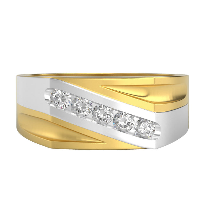 Men's Ring Diamonds 0.50 ct tw 14kt Gold