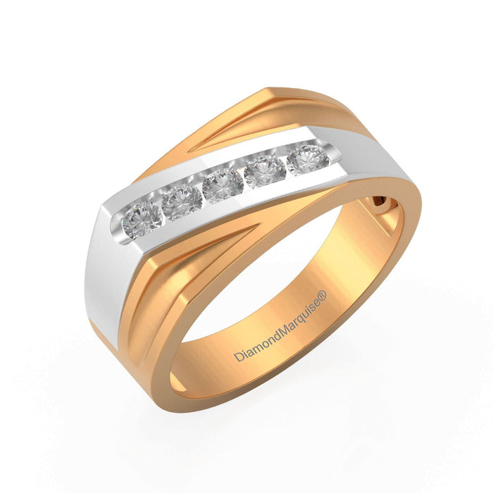 Men's Ring Diamonds 0.50 ct tw 14kt Gold