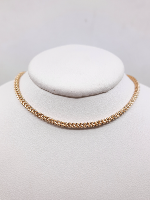 Franco Link Chain 14kt 1.5MM - All lengths available — KY ...