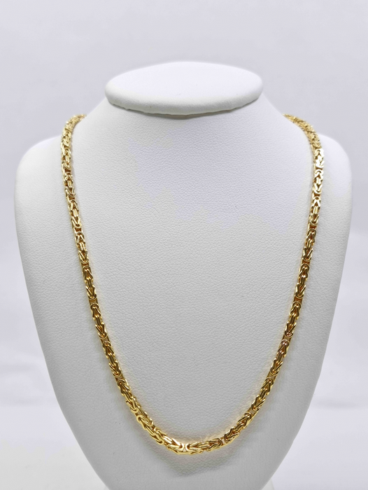King's Link Chain 14kt 2MM - All lengths available