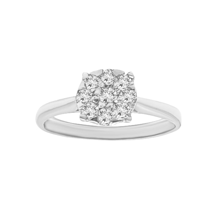 1Look Diamond Ring Women's 0.40ct tw with 14kt Gold