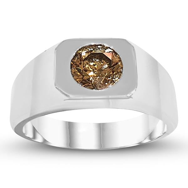 Men's Choco Diamond Ring 1ct tw 14kt Gold
